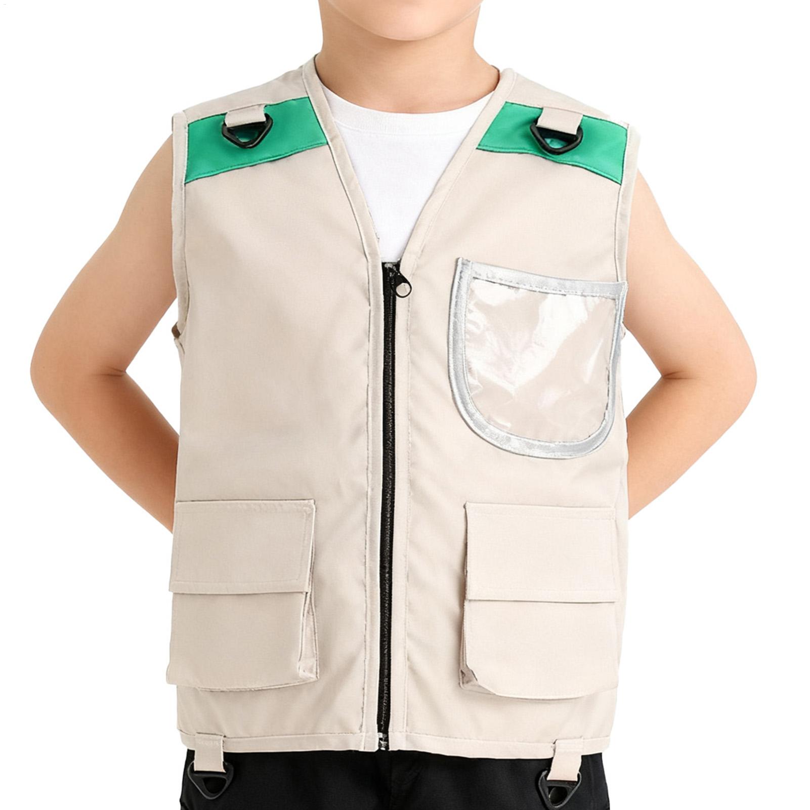 Outdoor Adventure Vest - Çocuklar için Kaşif Yeleği Kostümü Safari