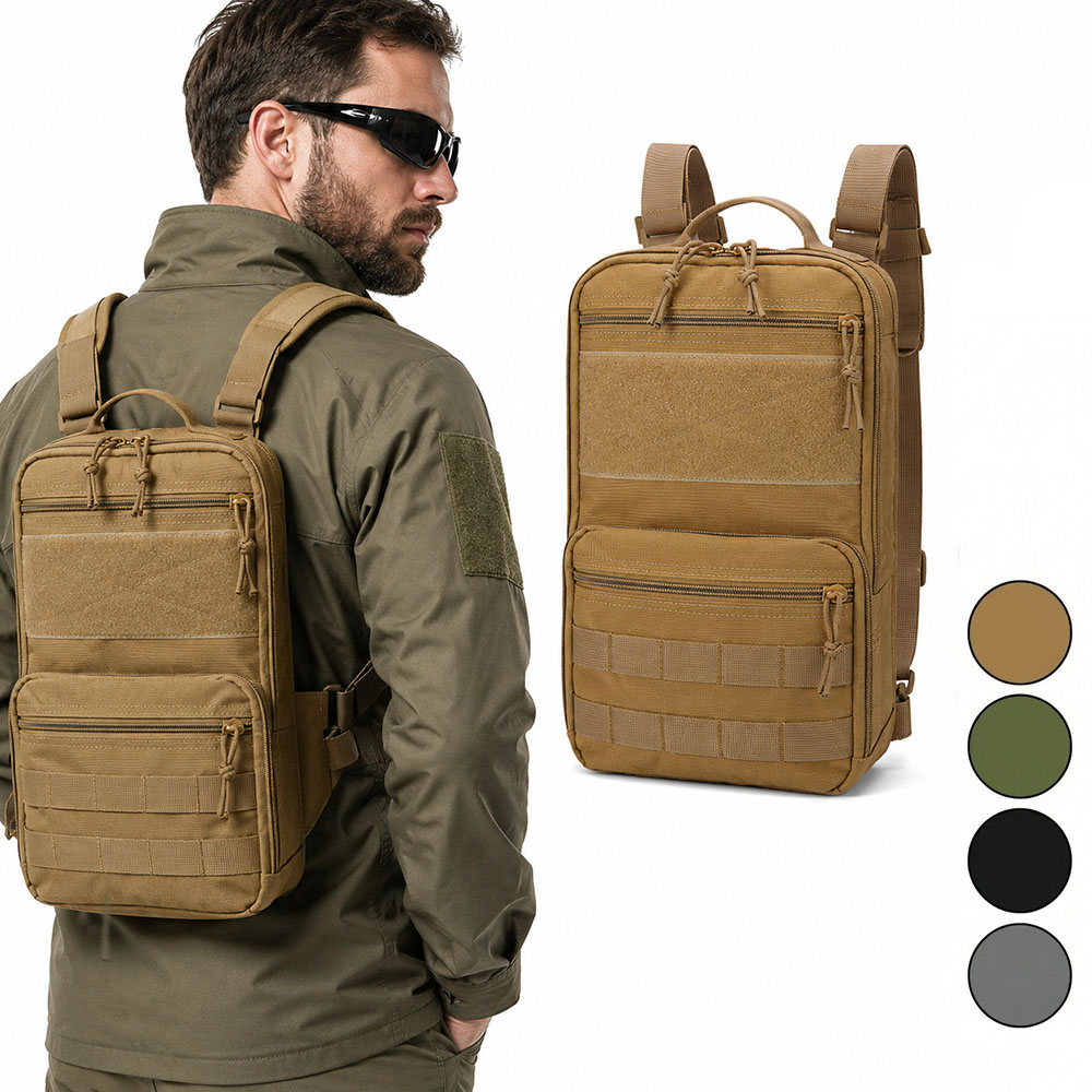 Outdoor Adventure Vest - Taktik MOLLE Sırt Çantası Su Geçirmez