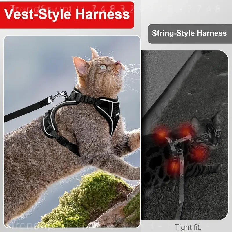 Kedi Göğüs Tasması ve Tasma Se - Outdoor Adventure Vest incelemesi ve fiyatı