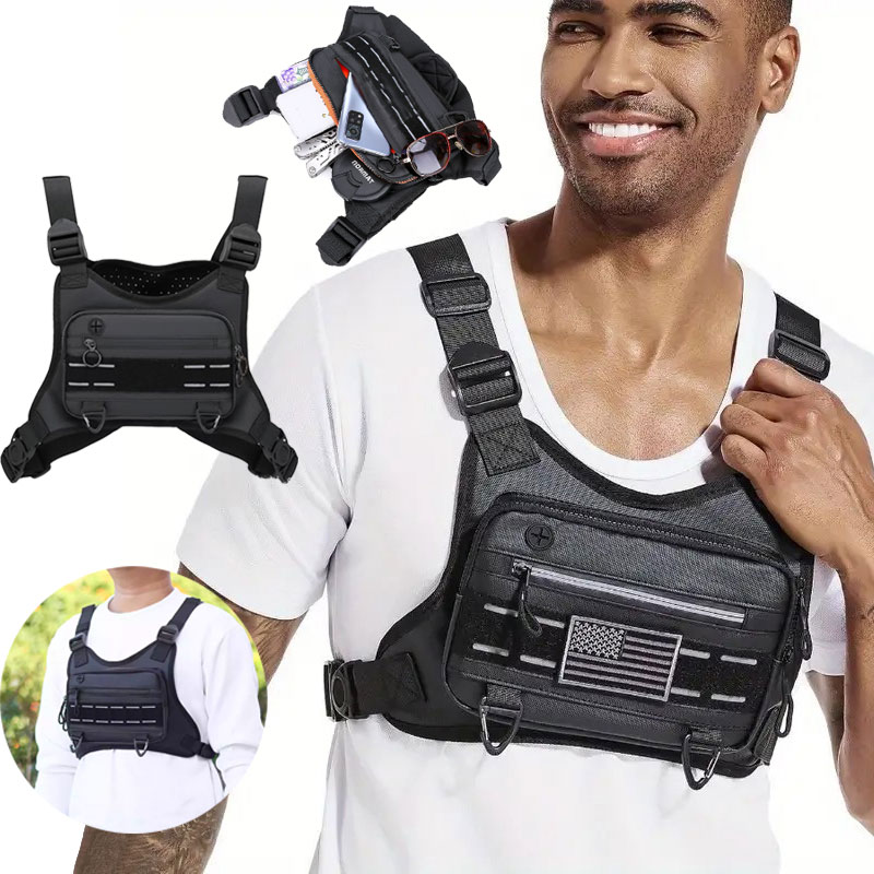 Açık göğüs çantası erkekler iç - Outdoor Adventure Vest incelemesi ve fiyatı